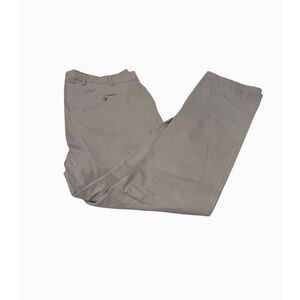 J.McLaughlin Taylor solid men's pants 100 Cotton Stone Solid Size 38x33 NWT